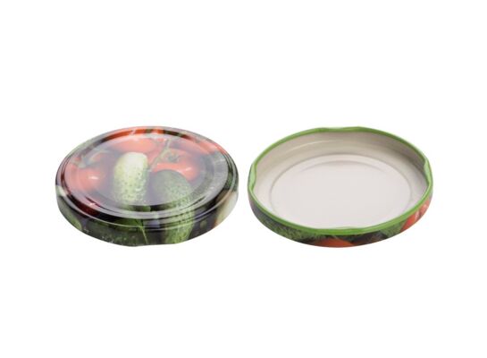 Nakrętki małe 10 sztuk WARZYWA