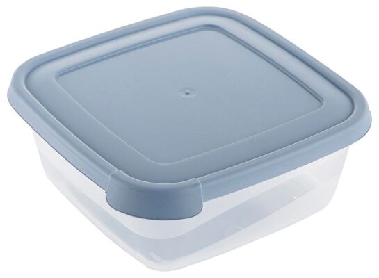 Pojemnik do żywności kwadratowy niebieski 2,5L