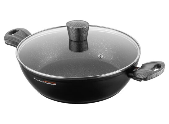 Garnek aluminiowy NISKI BONO 28 cm 3,8 l