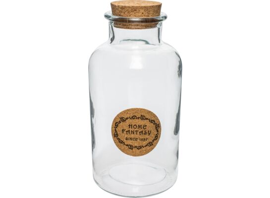 Słoik Domowe Fantazje 1100 ml z korkiem naturalnym
