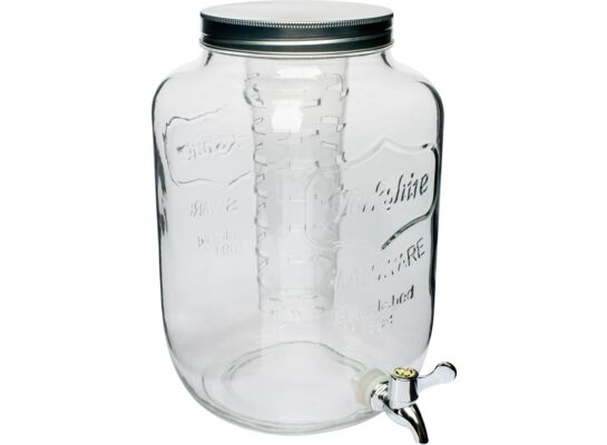 Słój Cytrynada z kranem i filtrem biały 7,6 l