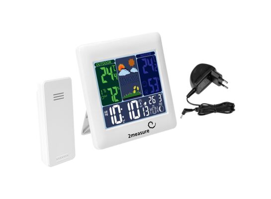 Bezprzewodowa stacja pogody 120 x 120 mm