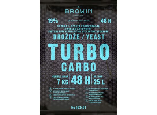 Drożdże Turbo Carbo 48h 160 g