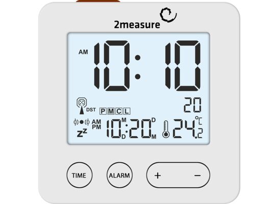Stacja pogody elektroniczna RCC termometr zegar