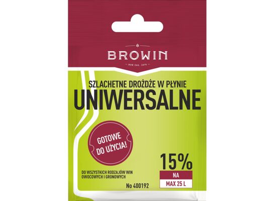 Drożdże winiarskie Uniwersalne bez namnażania 20 ml