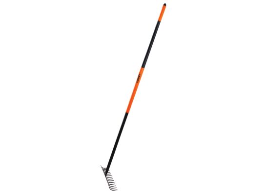 Grabie metalowe 14-zębne trzonek metalowy 155 cm ERMET