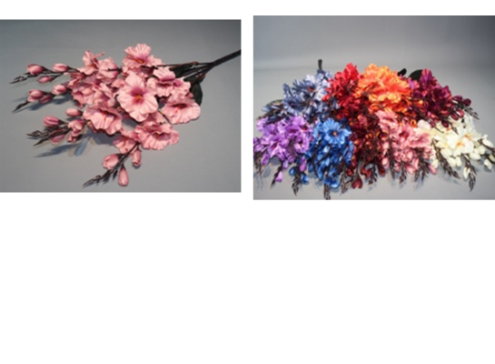 Bukiet 5 gladioli 70 x 20 cm B5GL-70