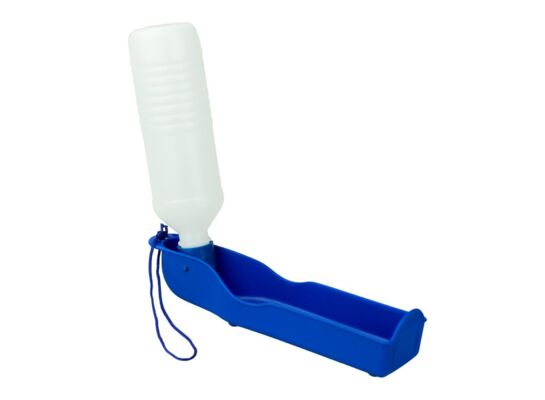 Butelka podróżna dla psa niebieska M199