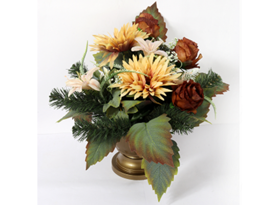 Stroik dekorowany w misie 45 x 40 cm SDMB-15