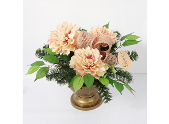 Stroik dekorowany w misie 40 x 40 cm SDMB-05