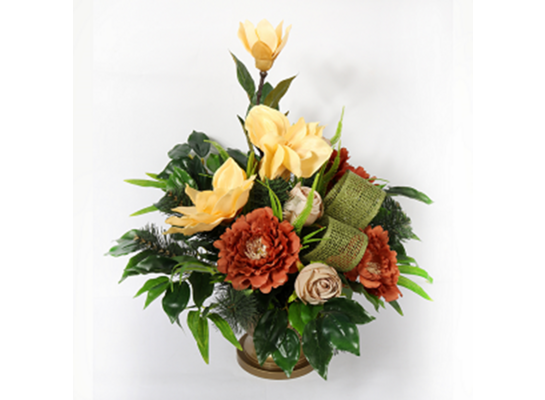 Stroik dekorowany w misie 50 x 40 cm SDMB-14