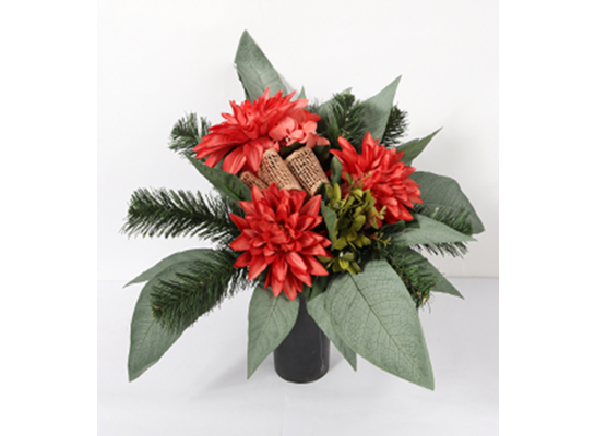 Stroik dekorowany w wazonie 35 x 35 cm SDWB-02