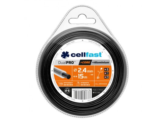Żyłka tnąca z rdzeniem 2,4 mm x 15 m okrągła Cellfast