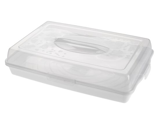 Pojemnik na ciasto Amaretti 28 x 41 cm biały