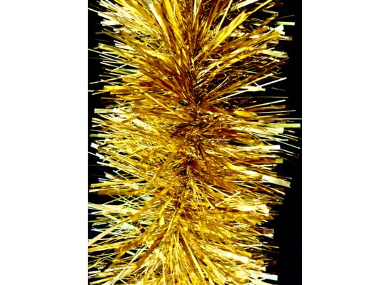 Łańcuch grubo cięty 200 x 7 cm złoty