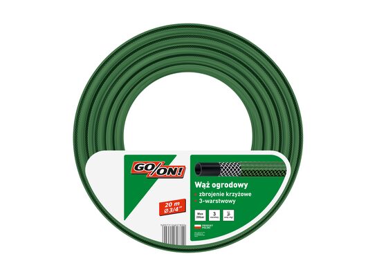 Wąż ogrodowy 3/4" 20 m GO/ON!
