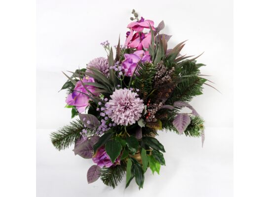 Stroik dekorowany w misie 50 x 40 cm SDMB-20