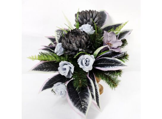 Stroik dekorowany w misie 75 x 45 cm SDMB-9