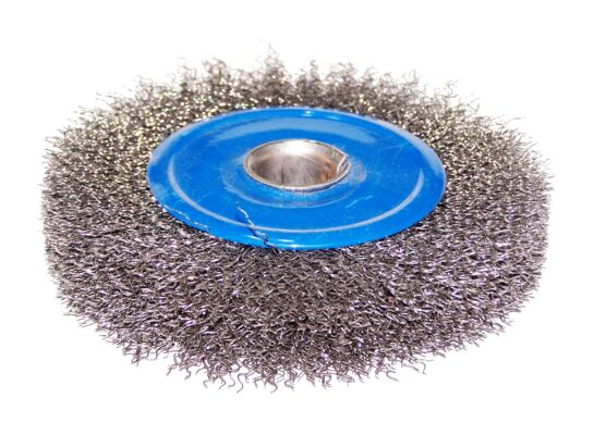 Szczotka tarczowa z otworem 120 mm x 22