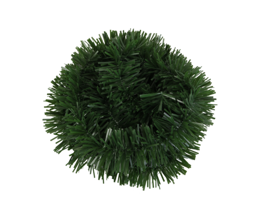 Łańcuch choinkowy grubo cięty 300 x 8 cm zielony
