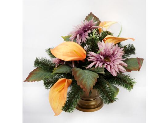 Stroik dekorowany w misie 50 x 50 cm SDMB-11