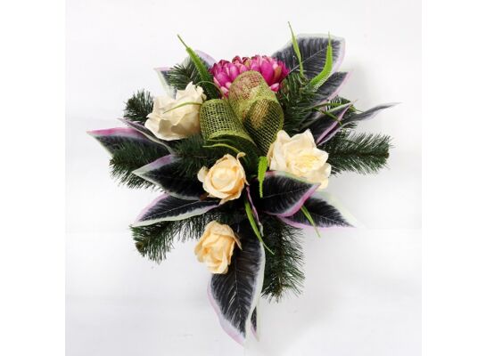 Stroik dekorowany w wazonie 60 x 40 cm SDWB-12