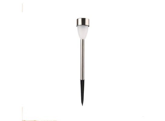 Lampa solarna 5,5 x 5,5 x 36,5 cm srebrna