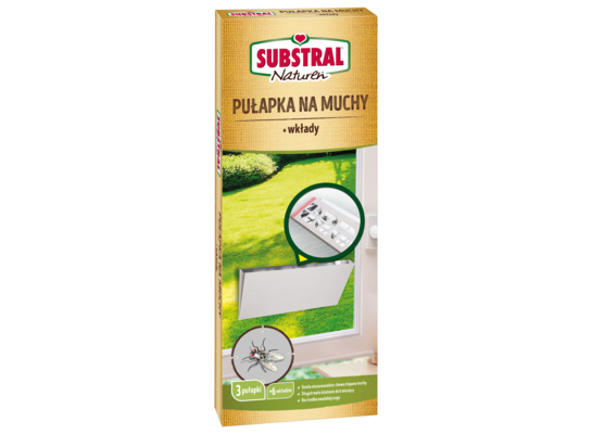 Pułapka na muchy 3 sztuki Substral Naturen