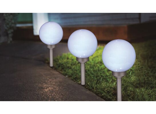 Lampa solarna kula 20 x 53 cm