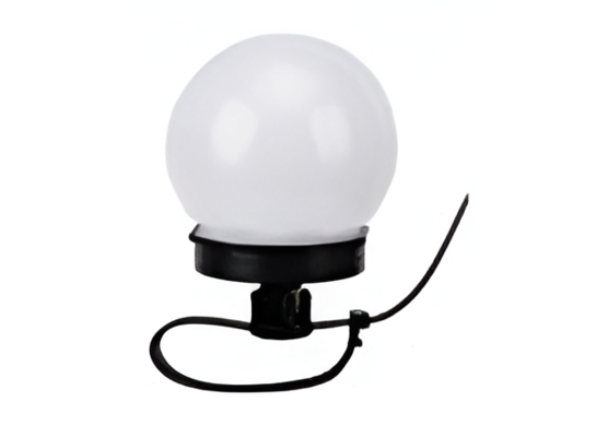 Lampa solarna 10 cm czarna