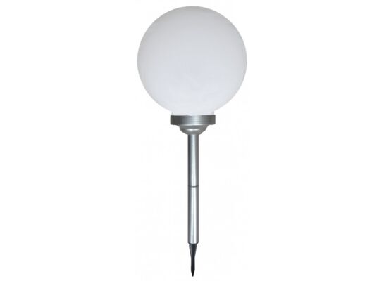 Lampa solarna LED 30 x 71 cm cm srebrna