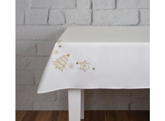 Obrus Bright trees 110 x 160 cm ecru