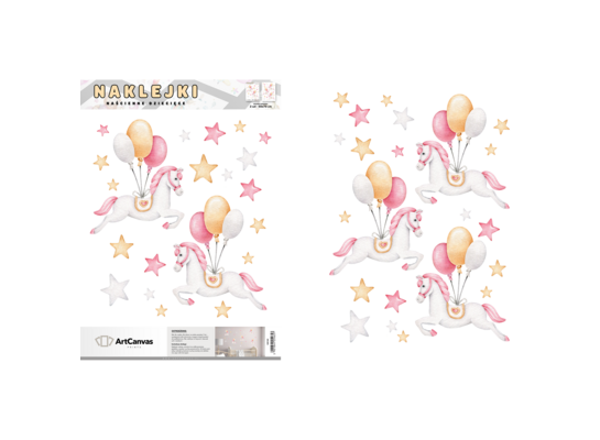 Zestaw naklejek Balony 50 x 70 cm