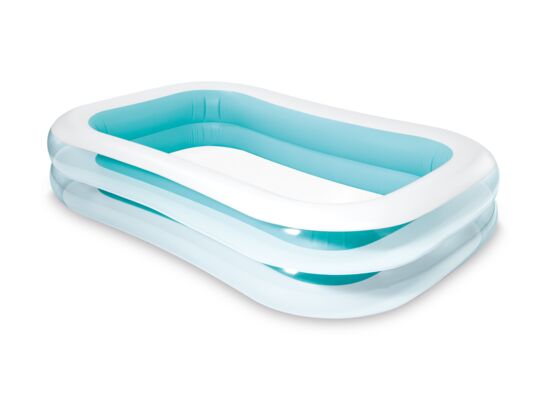 Basen dmuchany seledynowy 262 x 175 x 56 cm Intex