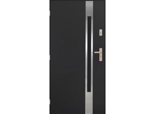 Drzwi zewnętrzne DIARO antracyt 90 lewe