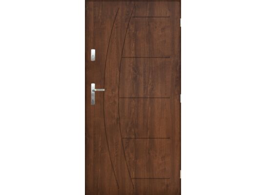 Drzwi zewnętrzne EFEZ Orzech 90 prawe