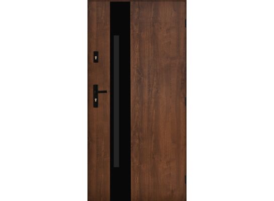 Drzwi zewnętrzne ANTILA Orzech 100 prawe