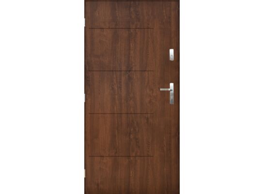 Drzwi zewnętrzne TOKIO Orzech 90 lewe