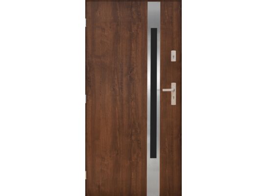 Drzwi zewnętrzne DIARO Orzech 90 lewe