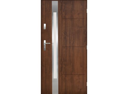 Drzwi zewnętrzne MITIKAS Orzech 90 prawe
