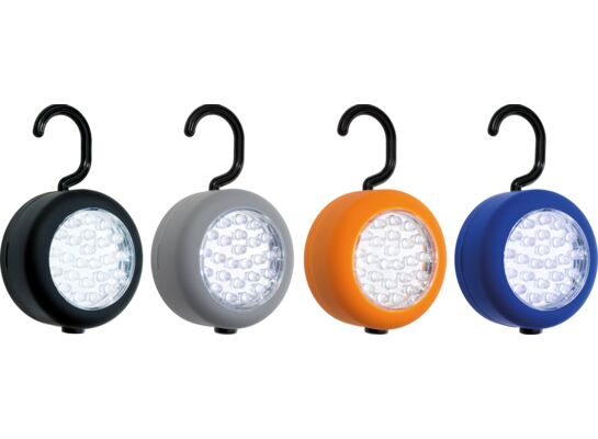 Lampka przenośna okrągła LED 24 diody Drel