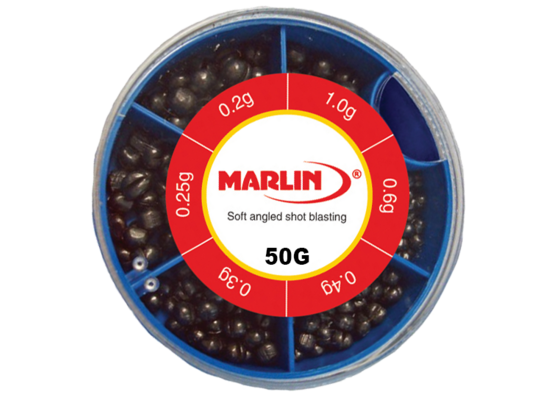 Śrut wędkarski miękki 50 g