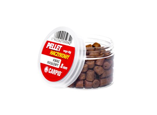 Pellet haczykowy 18 mm truskawka 80 g