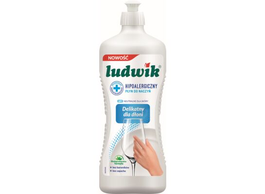Płyn do mycia naczyń hipoalergiczny 900 g Ludwik