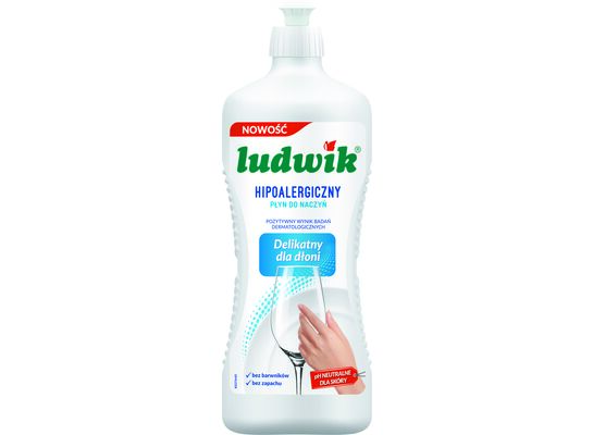 Płyn do mycia naczyń hipoalergiczny 900 g Ludwik