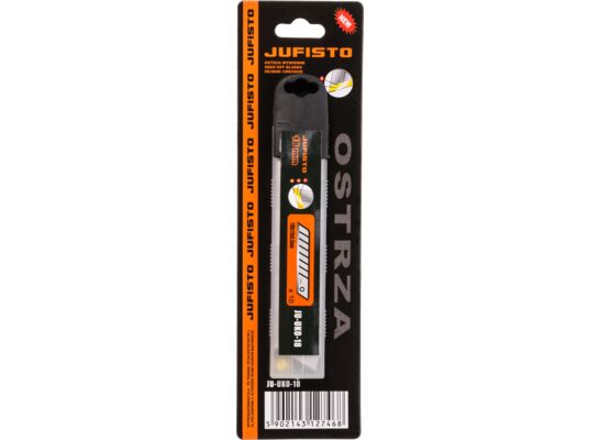 Ostrza łamane 18 mm 10 sztuk Jufisto