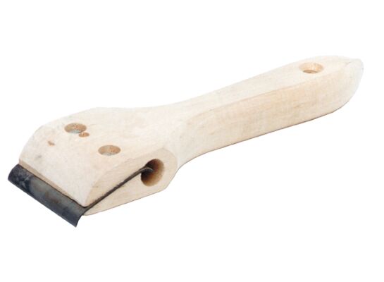 Cyklina z drewnianą rączką 40 mm