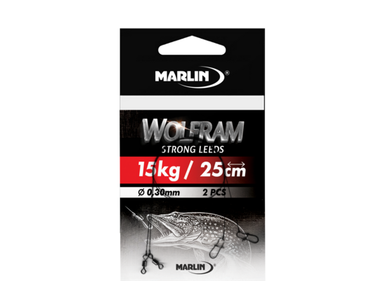 Przypon wolframowy 25/5 kg 2 sztuki