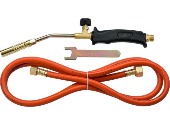 Palnik do lutowania miedzi z dyszą 17 mm wąż 1,5 m Drel