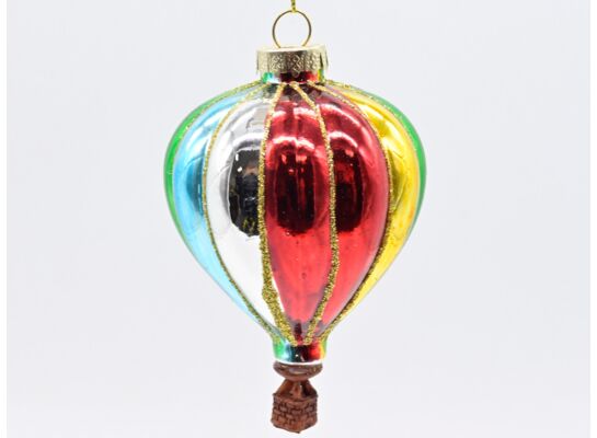 Balon zawieszka 7,4 x 10,9 cm mix kolorów